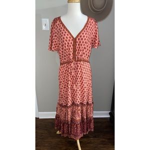 Boho Summer Midi/Maxi Dress NEVER WORN